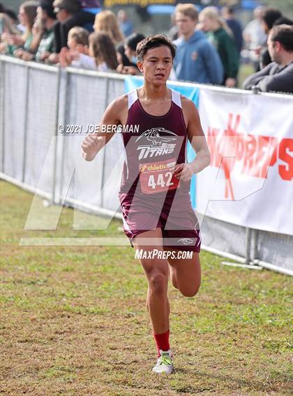 Thumbnail 2 in CIF Central Section Cross Country Championships (Boys D3 Race) photogallery.