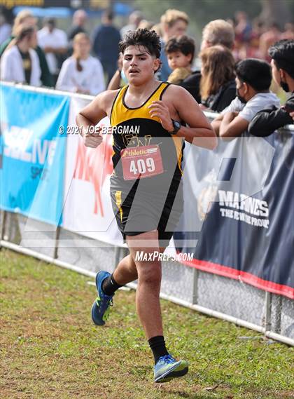 Thumbnail 3 in CIF Central Section Cross Country Championships (Boys D3 Race) photogallery.