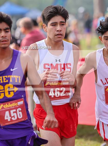 Thumbnail 3 in CIF Central Section Cross Country Championships (Boys D3 Race) photogallery.