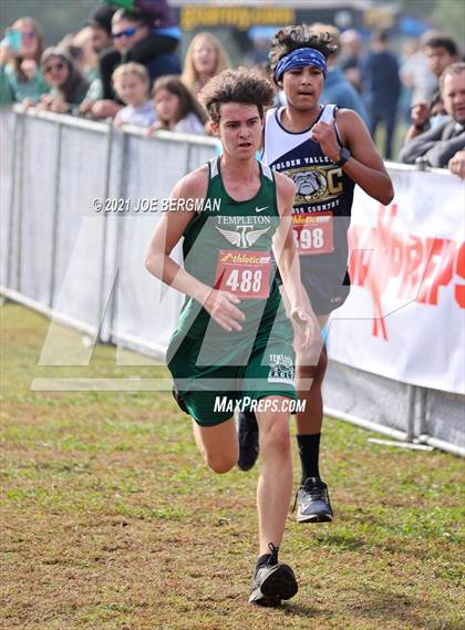 Thumbnail 3 in CIF Central Section Cross Country Championships (Boys D3 Race) photogallery.