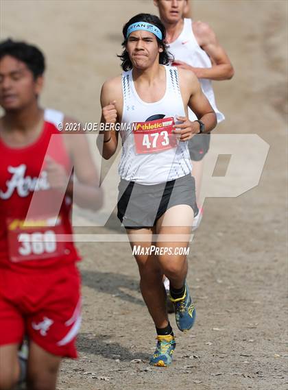 Thumbnail 2 in CIF Central Section Cross Country Championships (Boys D3 Race) photogallery.