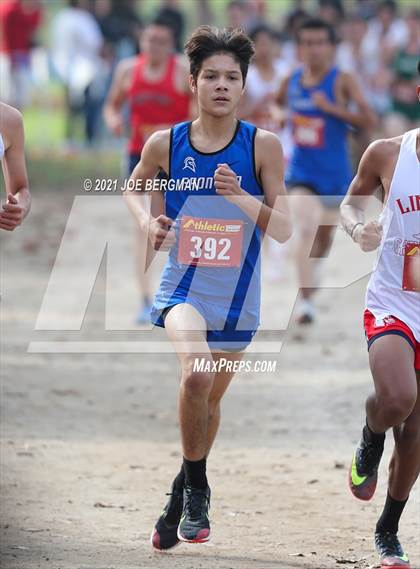 Thumbnail 1 in CIF Central Section Cross Country Championships (Boys D3 Race) photogallery.