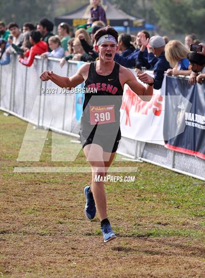 Thumbnail 1 in CIF Central Section Cross Country Championships (Boys D3 Race) photogallery.