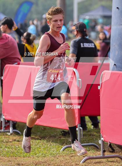 Thumbnail 2 in CIF Central Section Cross Country Championships (Boys D3 Race) photogallery.