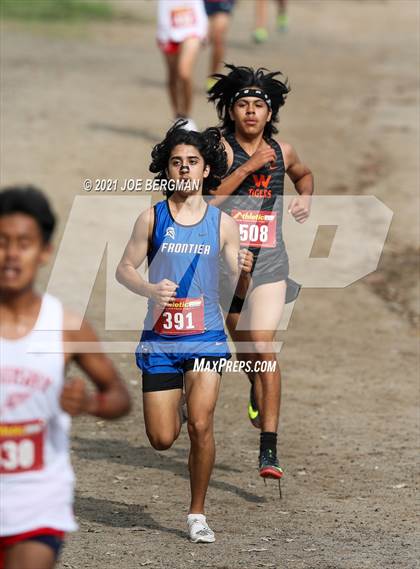 Thumbnail 2 in CIF Central Section Cross Country Championships (Boys D3 Race) photogallery.