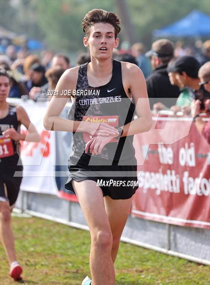 Thumbnail 2 in CIF Central Section Cross Country Championships (Boys D3 Race) photogallery.