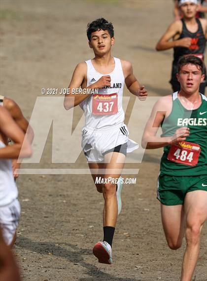 Thumbnail 2 in CIF Central Section Cross Country Championships (Boys D3 Race) photogallery.