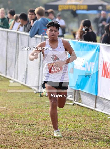 Thumbnail 2 in CIF Central Section Cross Country Championships (Boys D3 Race) photogallery.