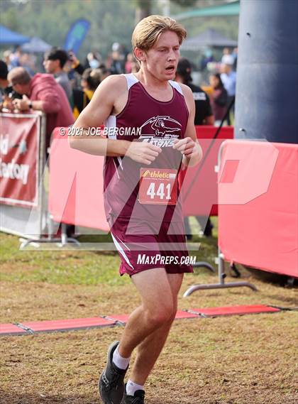 Thumbnail 1 in CIF Central Section Cross Country Championships (Boys D3 Race) photogallery.