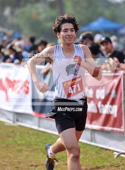 Thumbnail 3 in CIF Central Section Cross Country Championships (Boys D3 Race) photogallery.