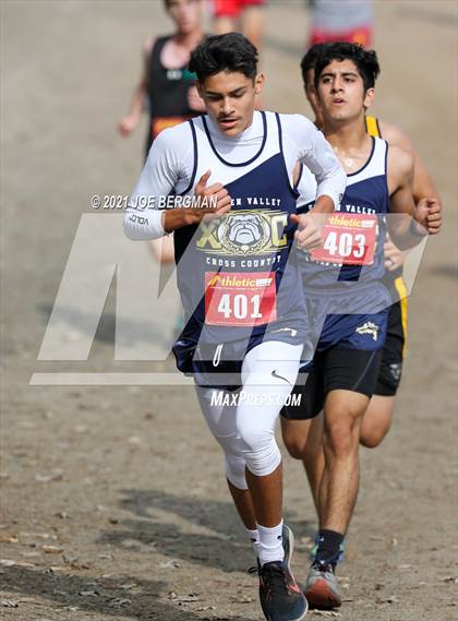 Thumbnail 3 in CIF Central Section Cross Country Championships (Boys D3 Race) photogallery.