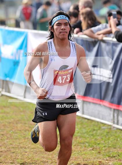Thumbnail 1 in CIF Central Section Cross Country Championships (Boys D3 Race) photogallery.