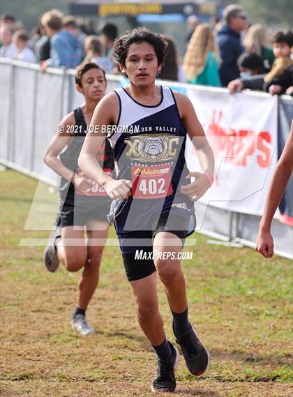 Thumbnail 2 in CIF Central Section Cross Country Championships (Boys D3 Race) photogallery.