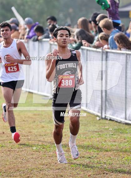 Thumbnail 2 in CIF Central Section Cross Country Championships (Boys D3 Race) photogallery.