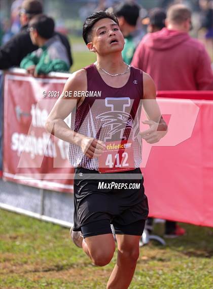 Thumbnail 2 in CIF Central Section Cross Country Championships (Boys D3 Race) photogallery.