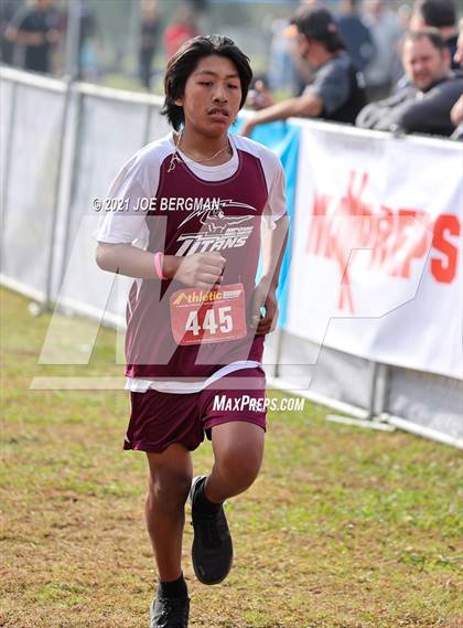 Thumbnail 3 in CIF Central Section Cross Country Championships (Boys D3 Race) photogallery.