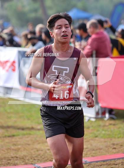 Thumbnail 2 in CIF Central Section Cross Country Championships (Boys D3 Race) photogallery.