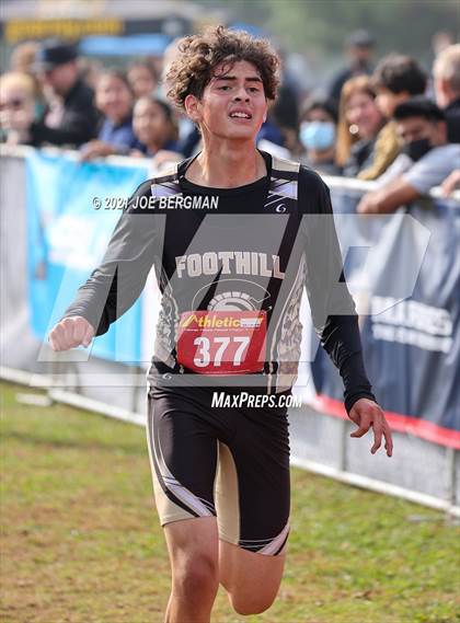 Thumbnail 2 in CIF Central Section Cross Country Championships (Boys D3 Race) photogallery.
