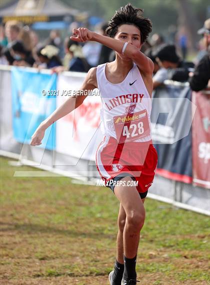 Thumbnail 2 in CIF Central Section Cross Country Championships (Boys D3 Race) photogallery.