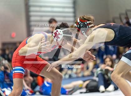 Thumbnail 2 in Hoover vs Independence (WV Army National Guard Duals) photogallery.