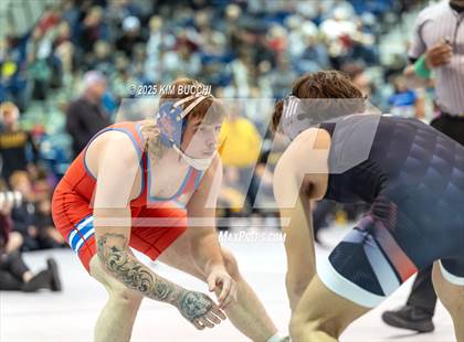 Thumbnail 2 in Hoover vs Independence (WV Army National Guard Duals) photogallery.