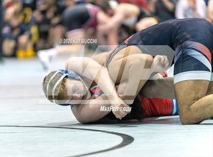 Thumbnail 2 in Hoover vs Independence (WV Army National Guard Duals) photogallery.
