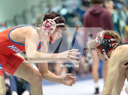 Thumbnail 1 in Hoover vs Independence (WV Army National Guard Duals) photogallery.