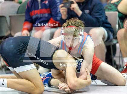 Thumbnail 3 in Hoover vs Independence (WV Army National Guard Duals) photogallery.