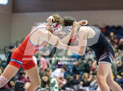 Thumbnail 2 in Hoover vs Independence (WV Army National Guard Duals) photogallery.
