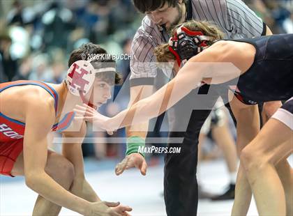 Thumbnail 3 in Hoover vs Independence (WV Army National Guard Duals) photogallery.