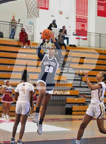 Thumbnail 2 in Pebblebrook vs. Norcross (Georgia Nike Elite Showcase) photogallery.