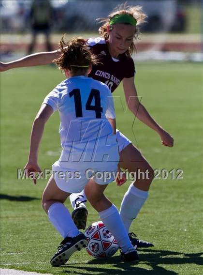 Thumbnail 3 in Dawson [Glenda] vs Cinco Ranch (Pearland Soccer Classic) photogallery.