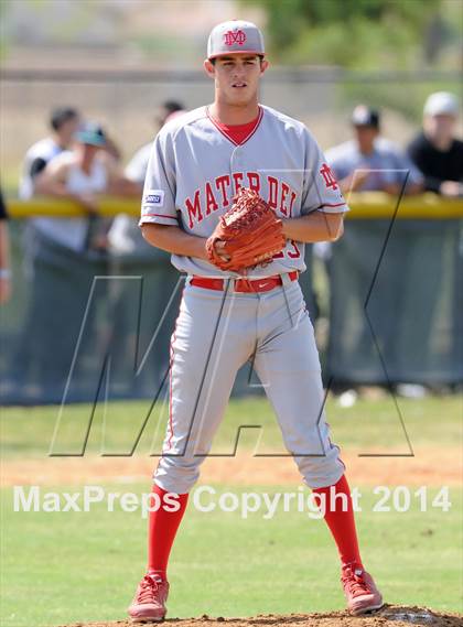 Thumbnail 1 in Mater Dei @ Valley View (CIF-SS D1 Wild Card Playoff) photogallery.