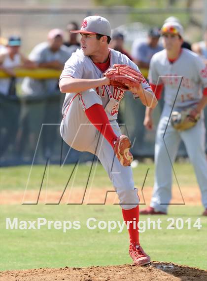 Thumbnail 3 in Mater Dei @ Valley View (CIF-SS D1 Wild Card Playoff) photogallery.