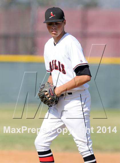 Thumbnail 3 in Mater Dei @ Valley View (CIF-SS D1 Wild Card Playoff) photogallery.