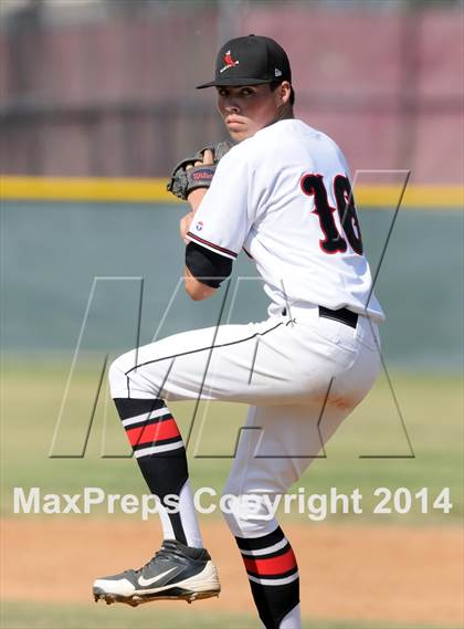 Thumbnail 2 in Mater Dei @ Valley View (CIF-SS D1 Wild Card Playoff) photogallery.