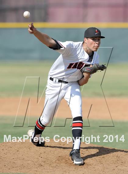 Thumbnail 3 in Mater Dei @ Valley View (CIF-SS D1 Wild Card Playoff) photogallery.