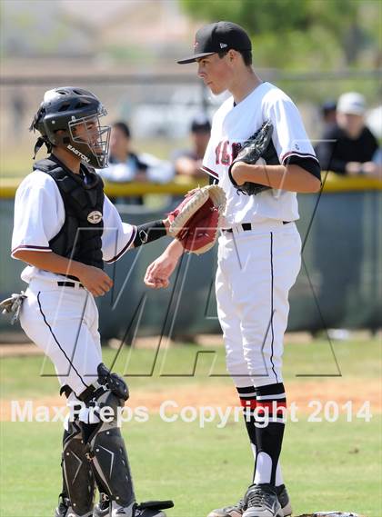 Thumbnail 3 in Mater Dei @ Valley View (CIF-SS D1 Wild Card Playoff) photogallery.