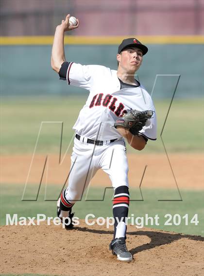Thumbnail 1 in Mater Dei @ Valley View (CIF-SS D1 Wild Card Playoff) photogallery.