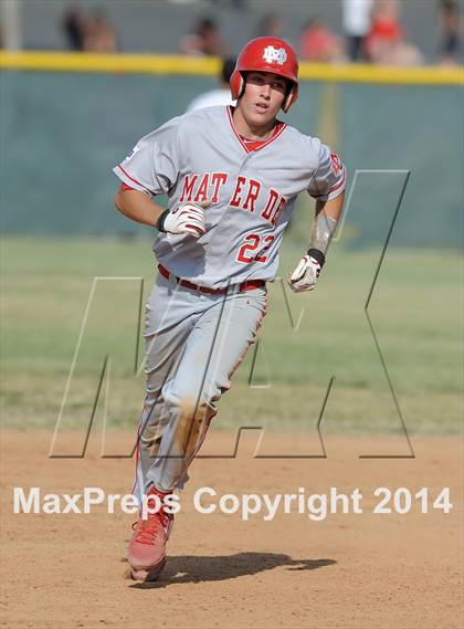 Thumbnail 1 in Mater Dei @ Valley View (CIF-SS D1 Wild Card Playoff) photogallery.