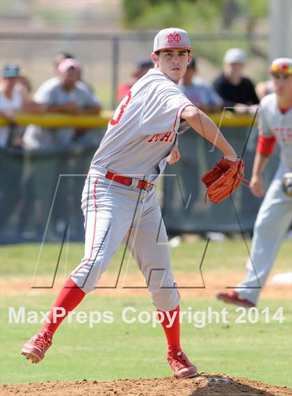 Thumbnail 1 in Mater Dei @ Valley View (CIF-SS D1 Wild Card Playoff) photogallery.