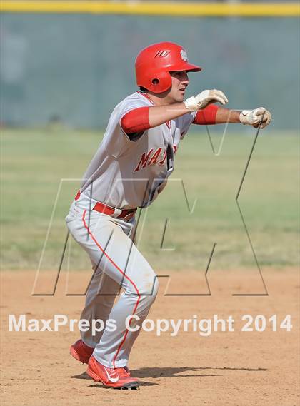 Thumbnail 2 in Mater Dei @ Valley View (CIF-SS D1 Wild Card Playoff) photogallery.