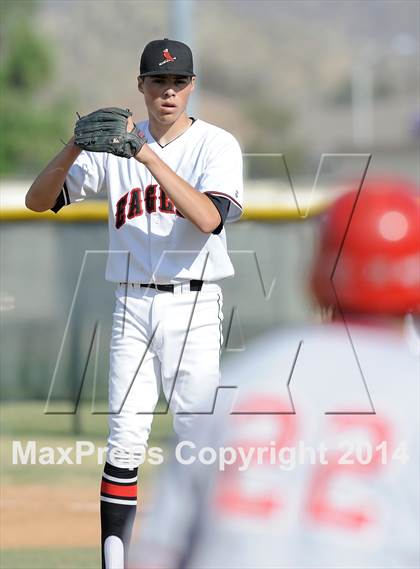Thumbnail 2 in Mater Dei @ Valley View (CIF-SS D1 Wild Card Playoff) photogallery.