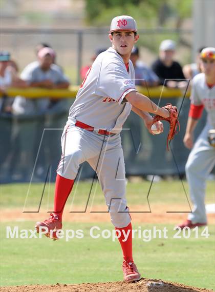 Thumbnail 3 in Mater Dei @ Valley View (CIF-SS D1 Wild Card Playoff) photogallery.