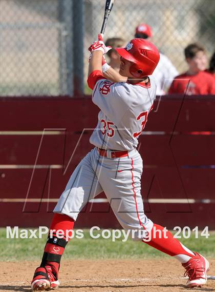 Thumbnail 2 in Mater Dei @ Valley View (CIF-SS D1 Wild Card Playoff) photogallery.
