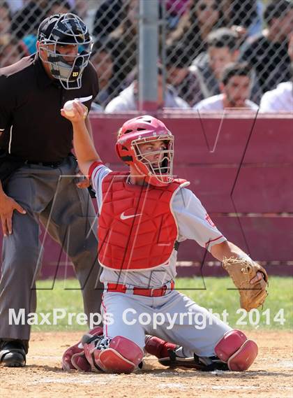 Thumbnail 3 in Mater Dei @ Valley View (CIF-SS D1 Wild Card Playoff) photogallery.