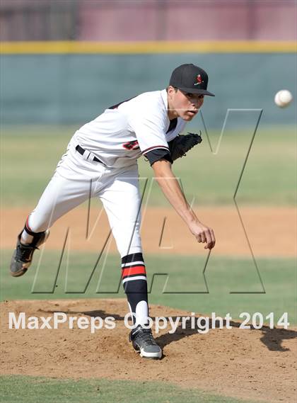 Thumbnail 2 in Mater Dei @ Valley View (CIF-SS D1 Wild Card Playoff) photogallery.