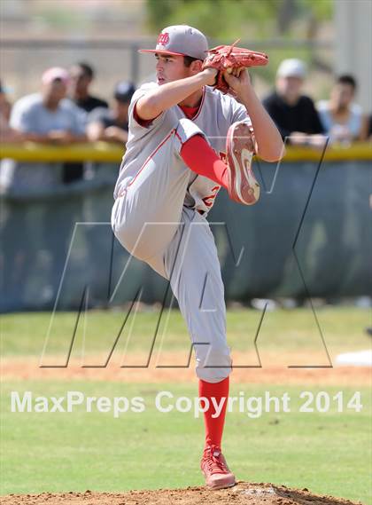 Thumbnail 3 in Mater Dei @ Valley View (CIF-SS D1 Wild Card Playoff) photogallery.