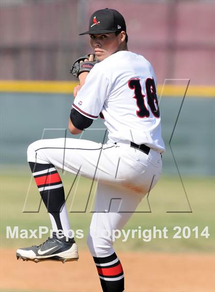 Thumbnail 2 in Mater Dei @ Valley View (CIF-SS D1 Wild Card Playoff) photogallery.