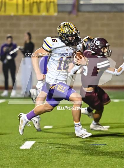 Thumbnail 1 in Liberty Hill vs Flour Bluff (UIL 5A Region 4 Quarterfinal) photogallery.